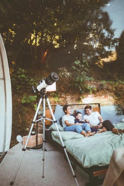 Living Timeless- Bubble Tent Elzach Inklusive Hot Tube Badefass- Schlafen Unterm Sternenhimmel ภายนอก รูปภาพ